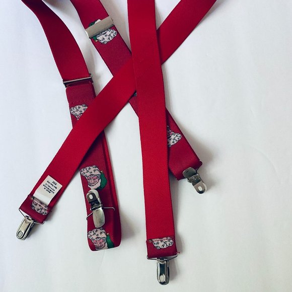 UNBRANDED Santa's Christmas Suspenders OSFM - Picture 3 of 6